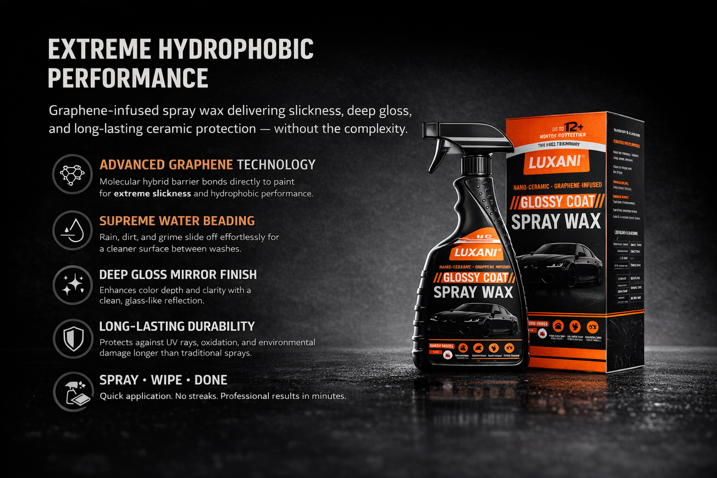 Graphene Ceramic Spray Coating
